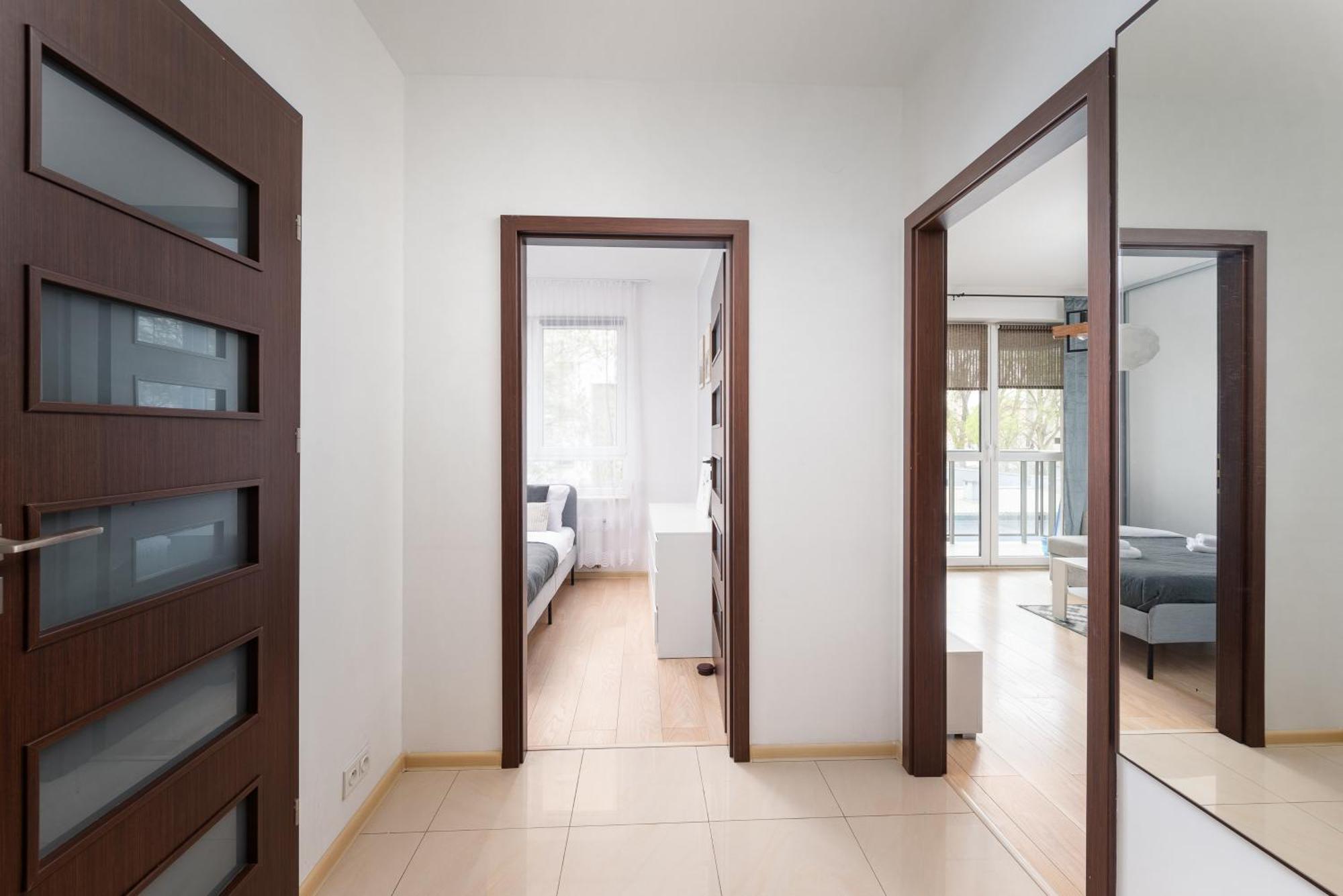 Aleja Krakowska Comfy Apartment Varsóvia Exterior foto